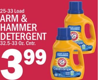 C Town Arm & hammer detergent offer