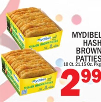 C Town Mydibel hash brown patties offer