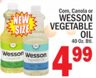 C Town Wesson vegetable oil offer