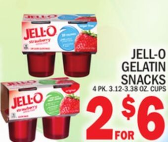 C Town Jell-o gelatin snacks offer