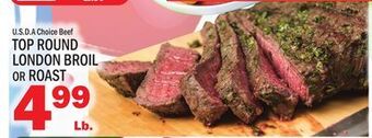 C Town Top round london broil or roast offer