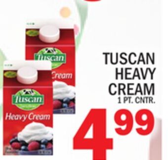 C Town Tuscan heavy cream offer