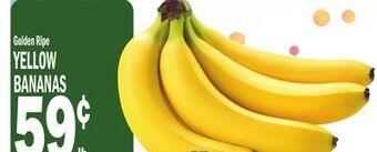 C Town Yellow bananas offer