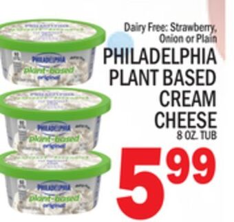 C Town Philadelphia plant based cream cheese offer