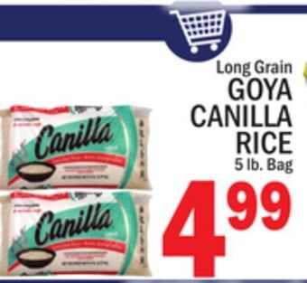 C Town Goya canilla rice offer