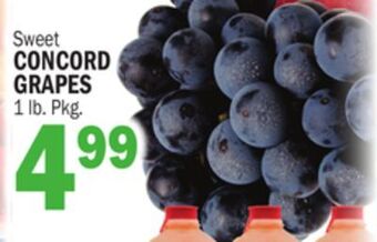 C Town Concord grapes offer