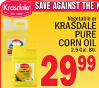 C Town Krasdale pure corn oil offer
