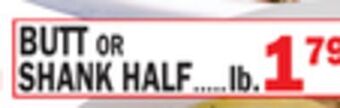 C Town Butt or shank half offer