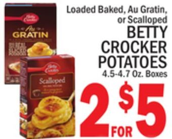 C Town Betty crocker potatoes offer