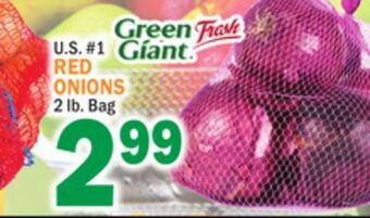 C Town Red onions offer