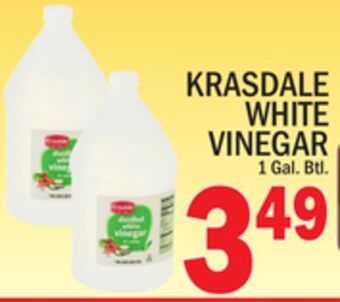 C Town Krasdale white vinegar offer