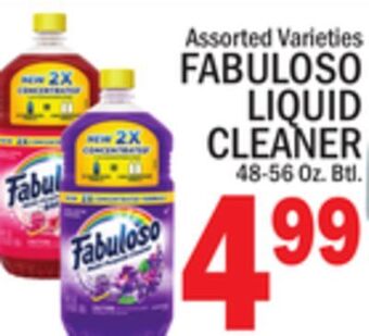 C Town Fabuloso liquid cleaner offer