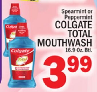 C Town Colgate total mouthwash offer
