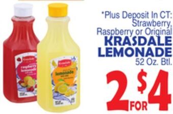Bravo Supermarkets Krasdale lemonade offer