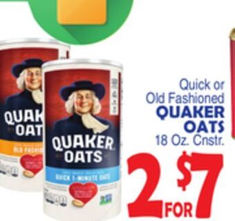 Bravo Supermarkets Quaker oats offer