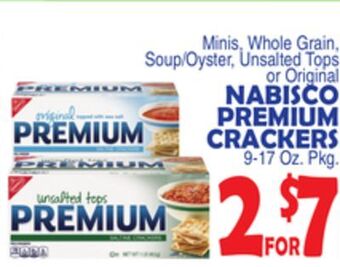 Bravo Supermarkets Nabisco premium crackers offer