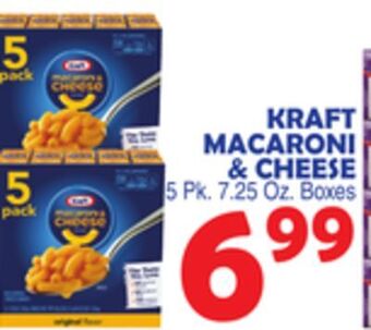 Bravo Supermarkets Kraft macaroni & cheese offer