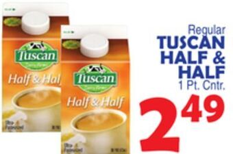 Bravo Supermarkets Tuscan half & half offer