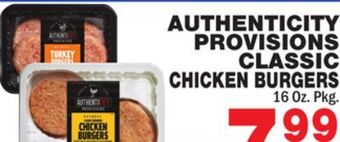 Bravo Supermarkets Authenticity provisions classic chicken burgers offer