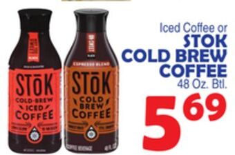 Bravo Supermarkets Stok cold brew coffee offer