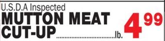 Bravo Supermarkets Mutton meat cut-up offer