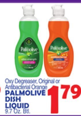 Bravo Supermarkets Palmolive dish liquid offer
