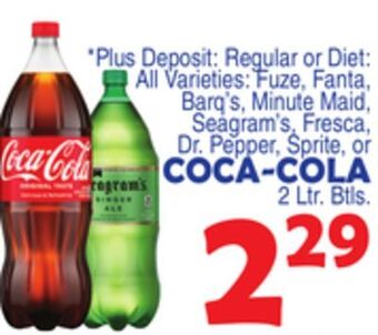 Bravo Supermarkets Coca-cola offer