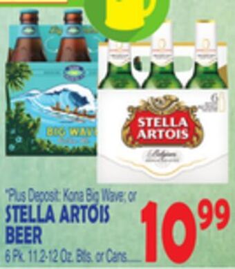 Bravo Supermarkets Stella artois beer offer