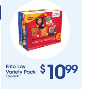 Price Rite Frito lay variety pack offer