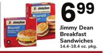 ACME Jimmy dean breakfast sandwiches offer