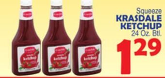 Bravo Supermarkets Krasdale ketchup offer