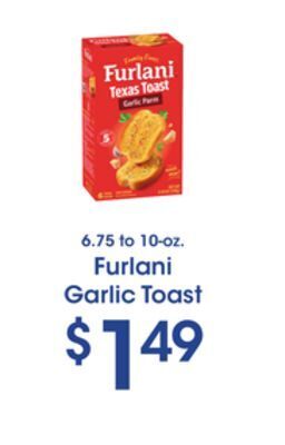 Price Rite Furlani garlic toast offer