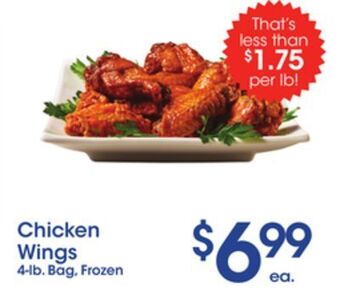 Price Rite Chicken wings offer