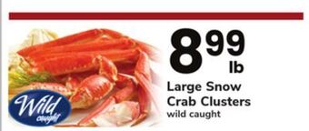 ACME Large snow crab clusters offer