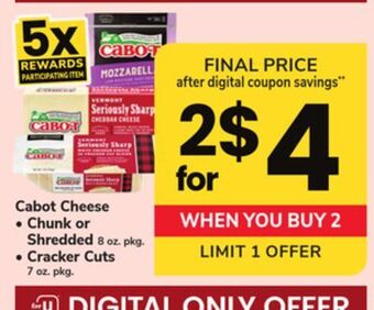 ACME Cabot cheese offer