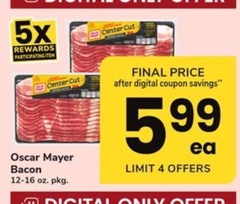 ACME Oscar mayer bacon offer