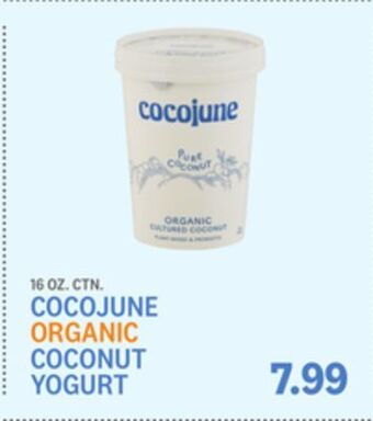 Kings Food Markets Cocojune organic coconut yogurt offer