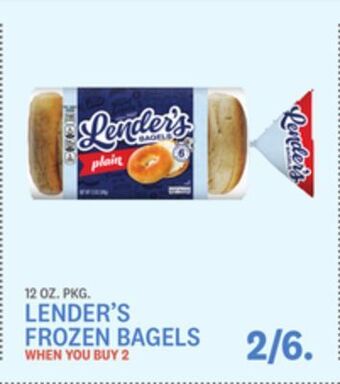 Kings Food Markets Lender's frozen bagels offer