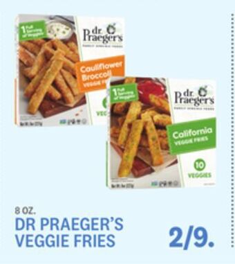 Kings Food Markets Dr praeger's veggie fries offer