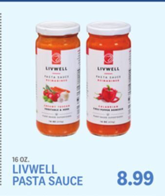 Kings Food Markets Livwell pasta sauce offer