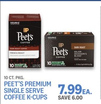 Kings Food Markets Peet's premium single serve coffee k-cups offer