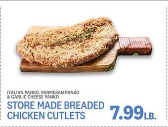 Kings Food Markets Store made breaded chicken cutlets offer