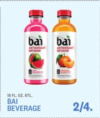 Kings Food Markets Bai beverage offer