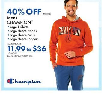 Boscov's Mens champion offer