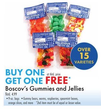 Boscov's Boscov's gummies and jellies offer