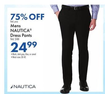 Boscov's Mens nautica dress pants offer
