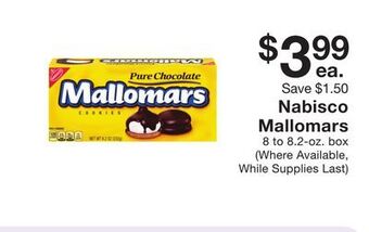 Fairway Store Market Nabisco mallomars offer