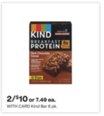 CVS Kind bar 6 pk offer