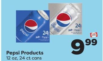 Weis Markets Pepsi products offer