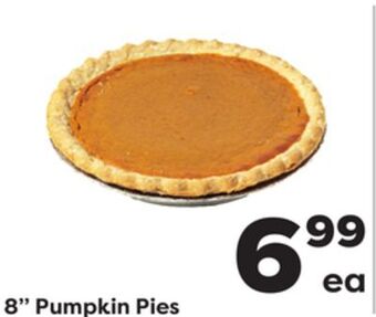 Weis Markets 8 pumpkin pies offer